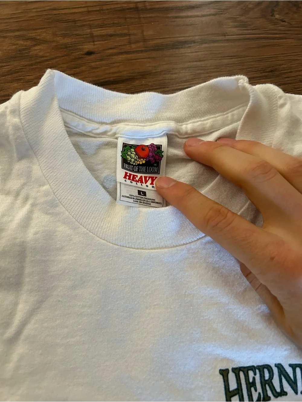 90’s Hernder Niagara Peninsula Wine Graphic Tee - Picture 3 of 5